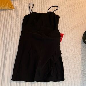 Black cocktail dress